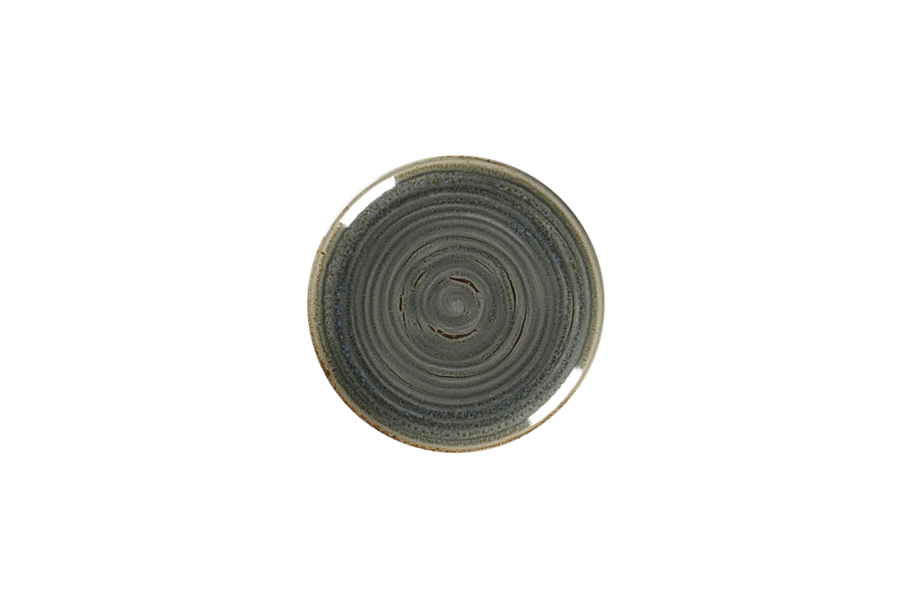 159532 Teller coup 18cm RAKSTONE SPOT peridot green