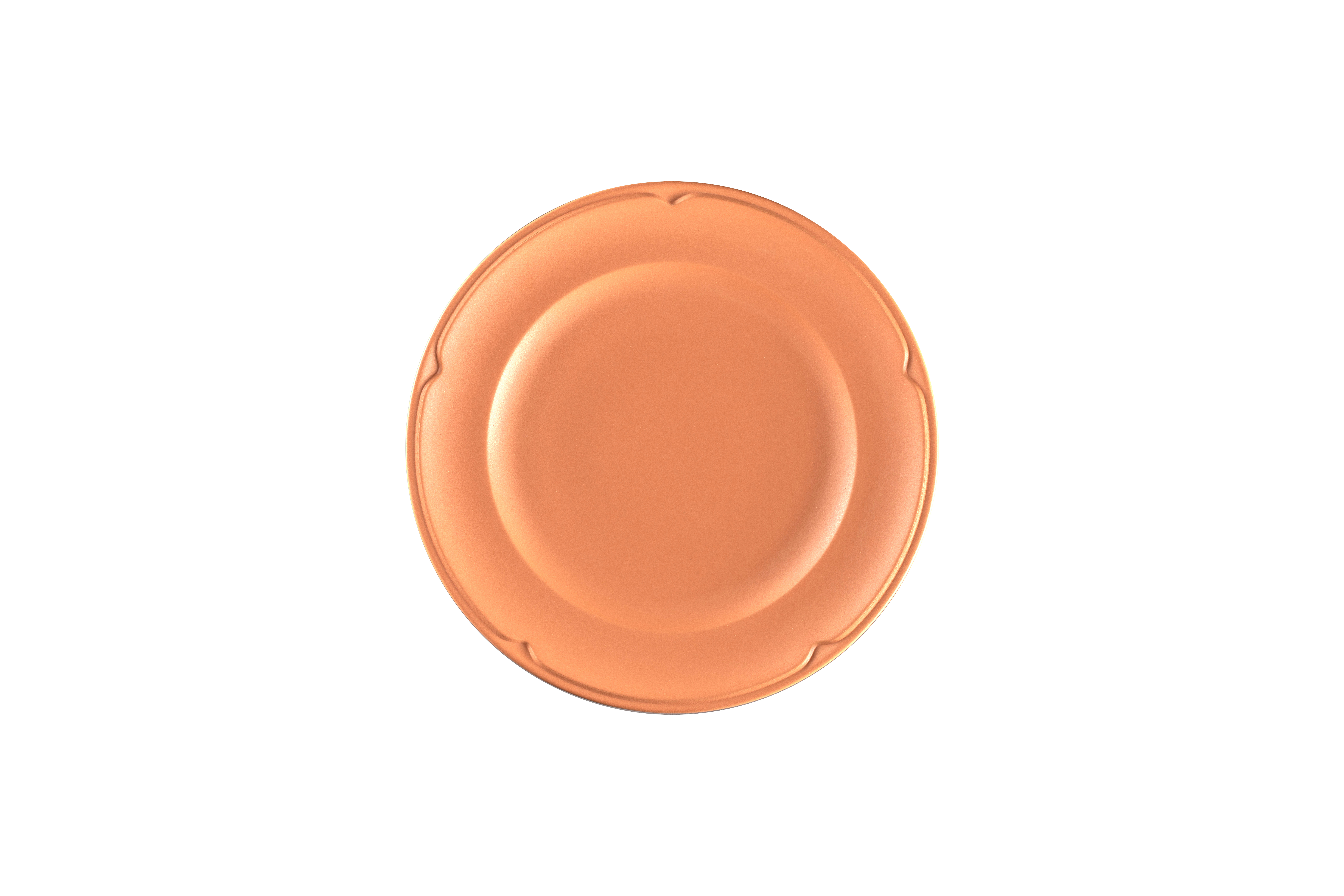 Teller flach Ø23,7cm H2,5cm TERO PRIMA terracotta