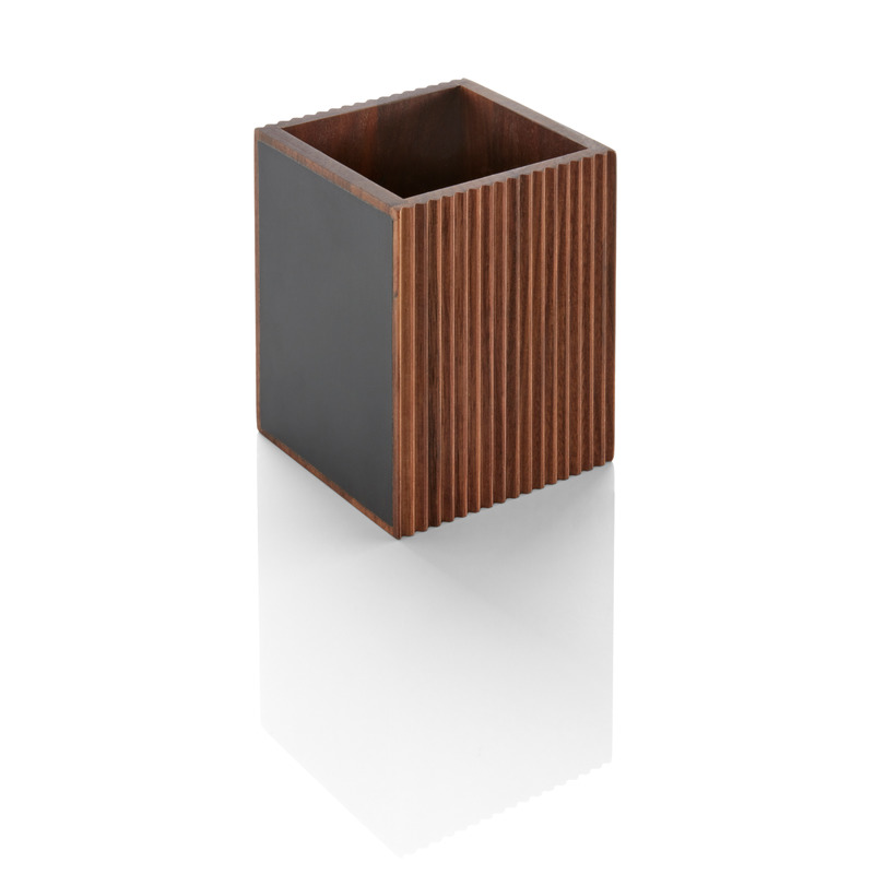Besteckbox 11x11x13cm Holz STYLE LIGHTS walnuss Besteckbox 11x11x13cm Holz STYLE LIGHTS walnuss