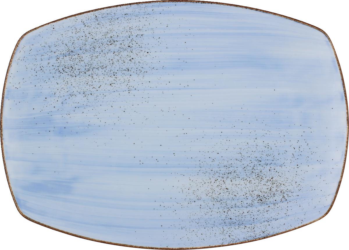 Platte rechteckig coup 32x23cm MODERN RUSTIC river