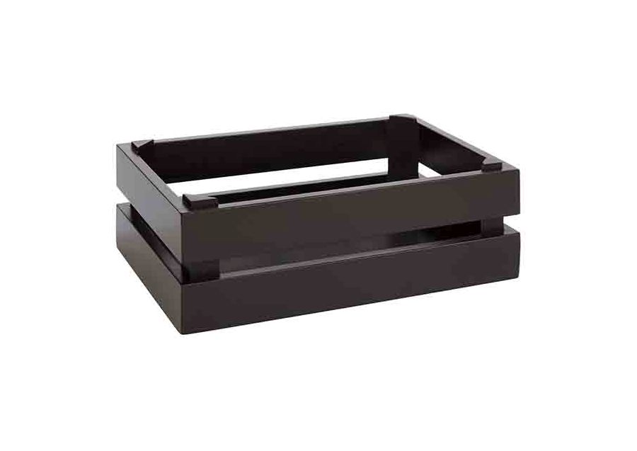 121147 Holzbox SUPERBOX 29x18,5cm H:10,5cm, schwarz