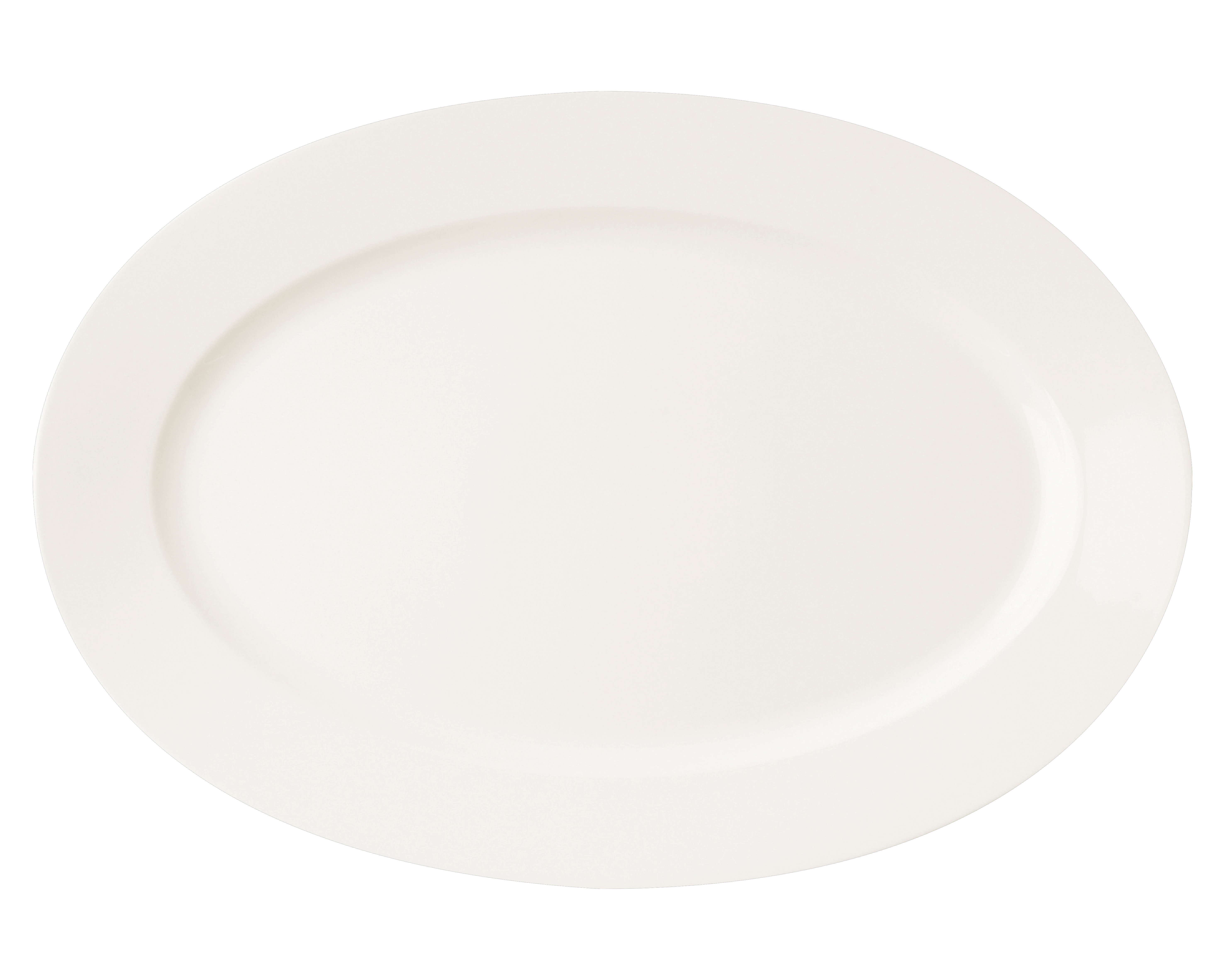 Platte oval 45cm BANQUET creme