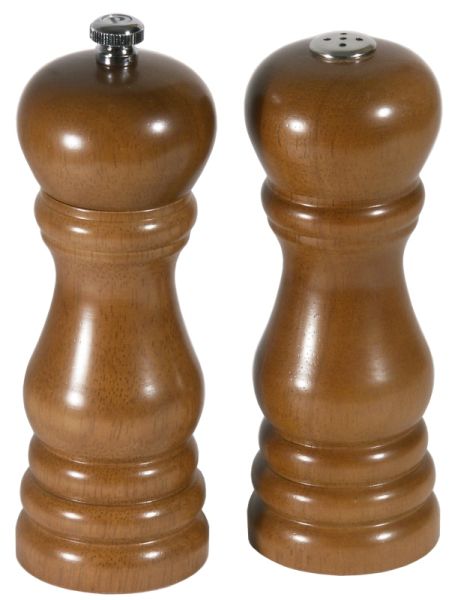 Salzstreuer/Pfeffermühle-Set Holz