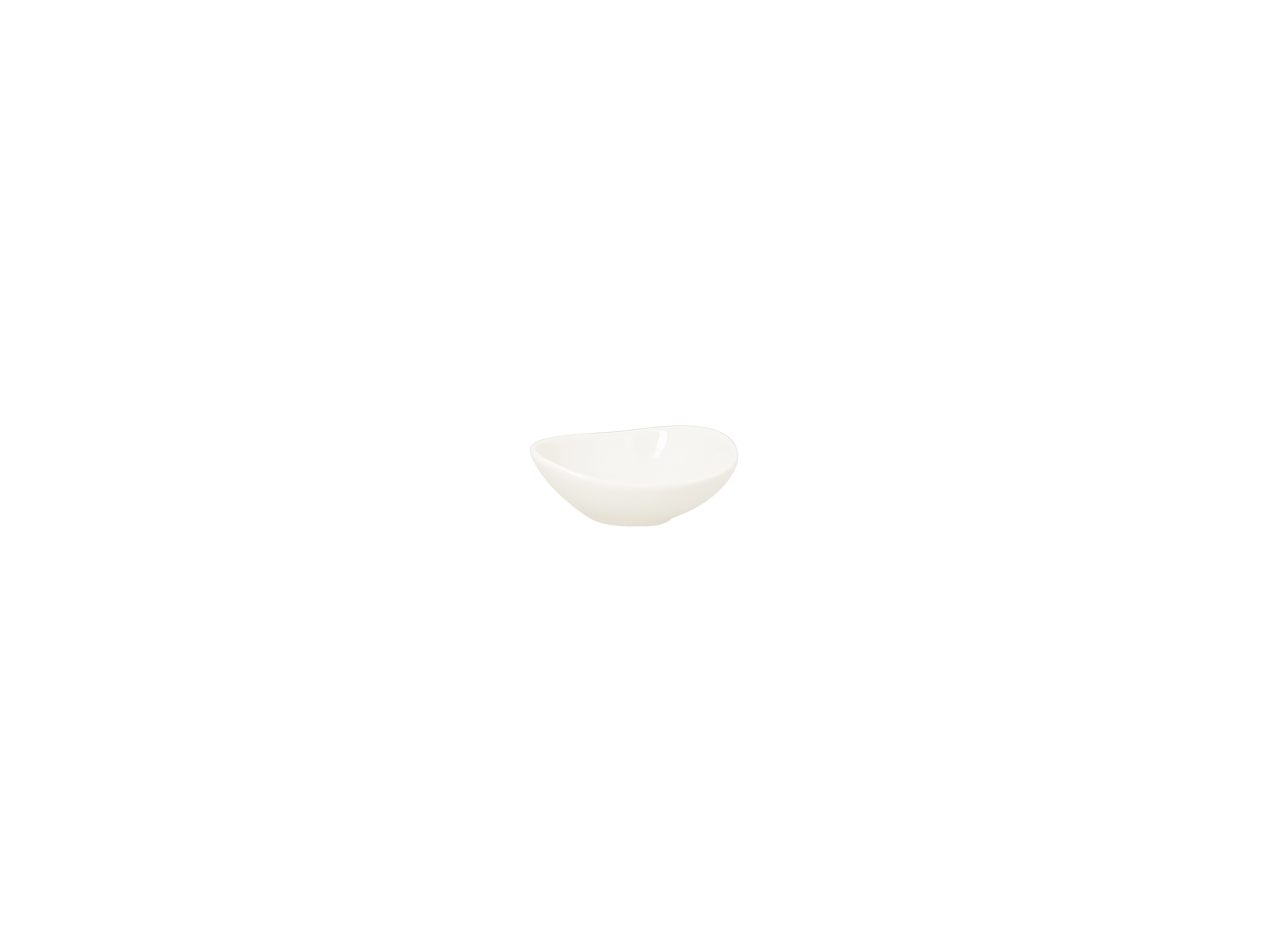 Schale 8x7cm / 0,05l SUGGESTIONS SHAPED white