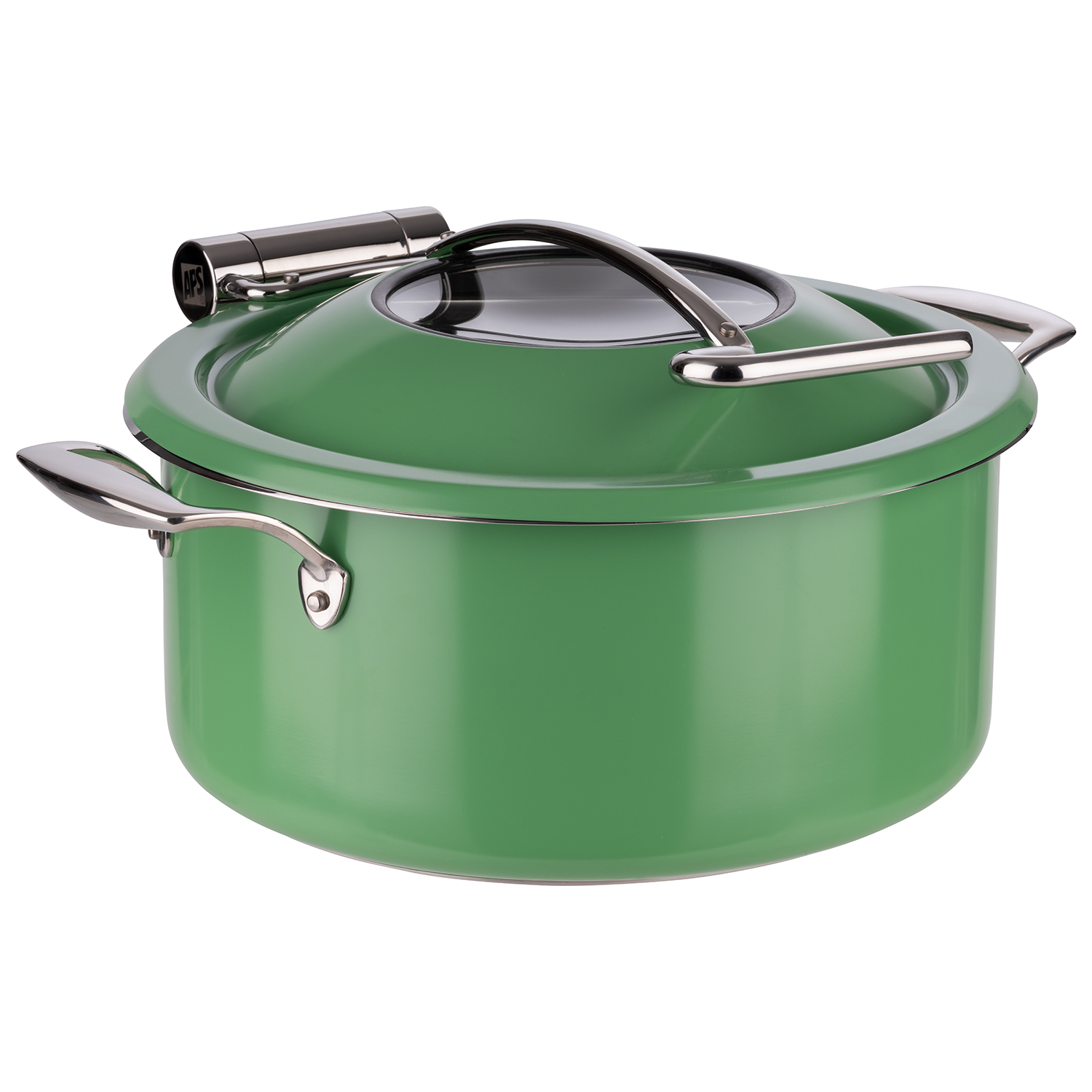 Chafing Dish, 4-tlg. Set Ø 30,5 cm, H:17,5 cm grün