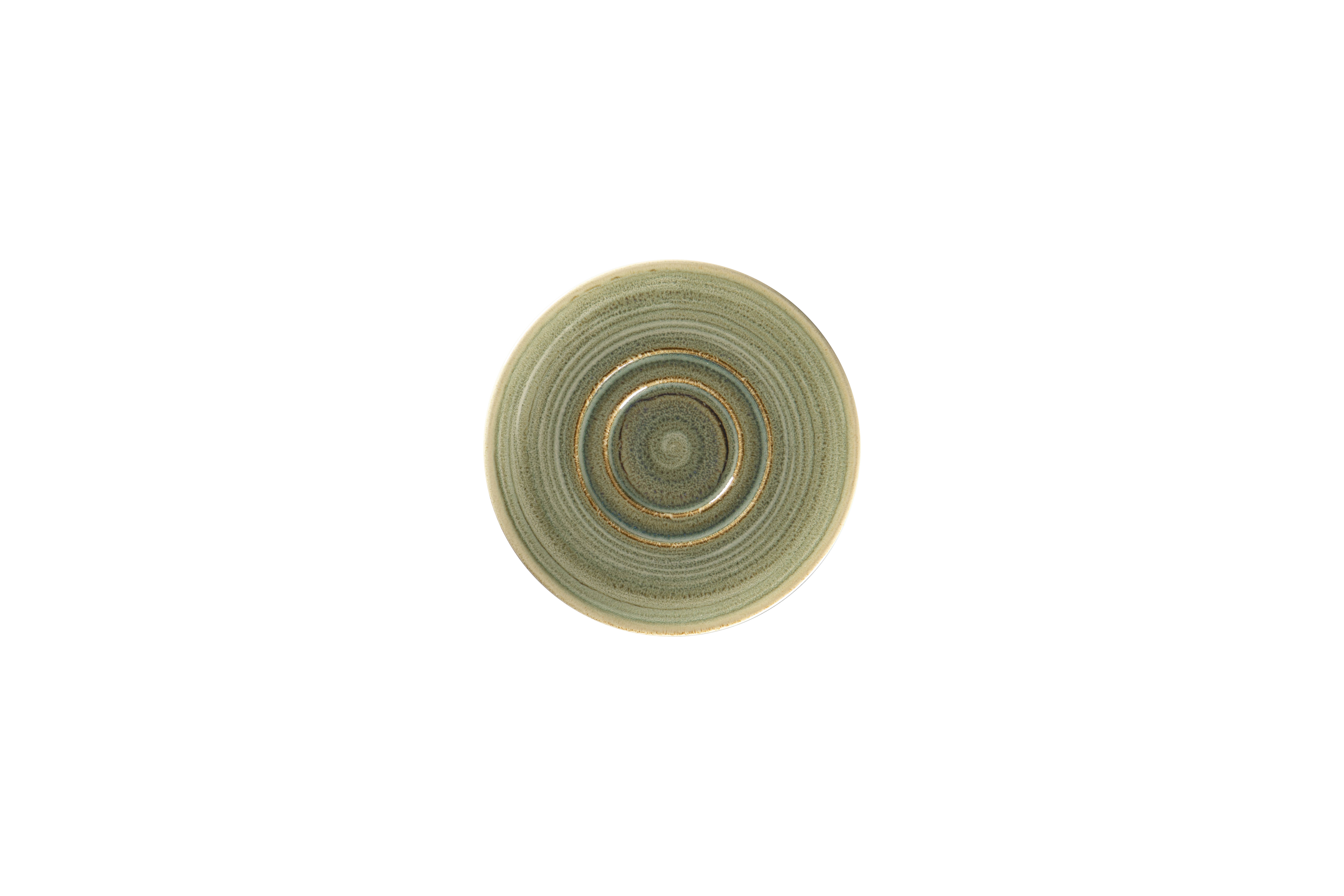 Kaffee-Untertasse 15cm RAKSTONE SPOT emerald green