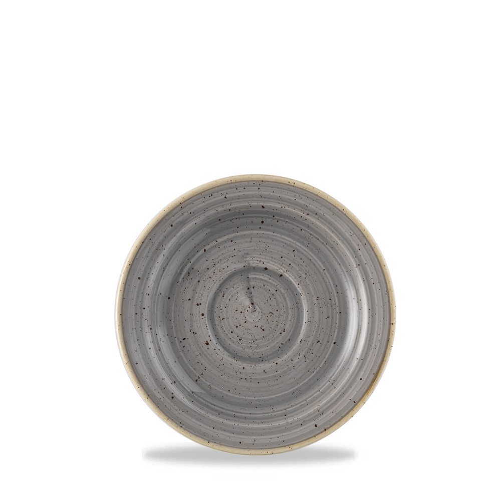Kaffeeuntertasse 15cm STONECAST Peppercorn Grey