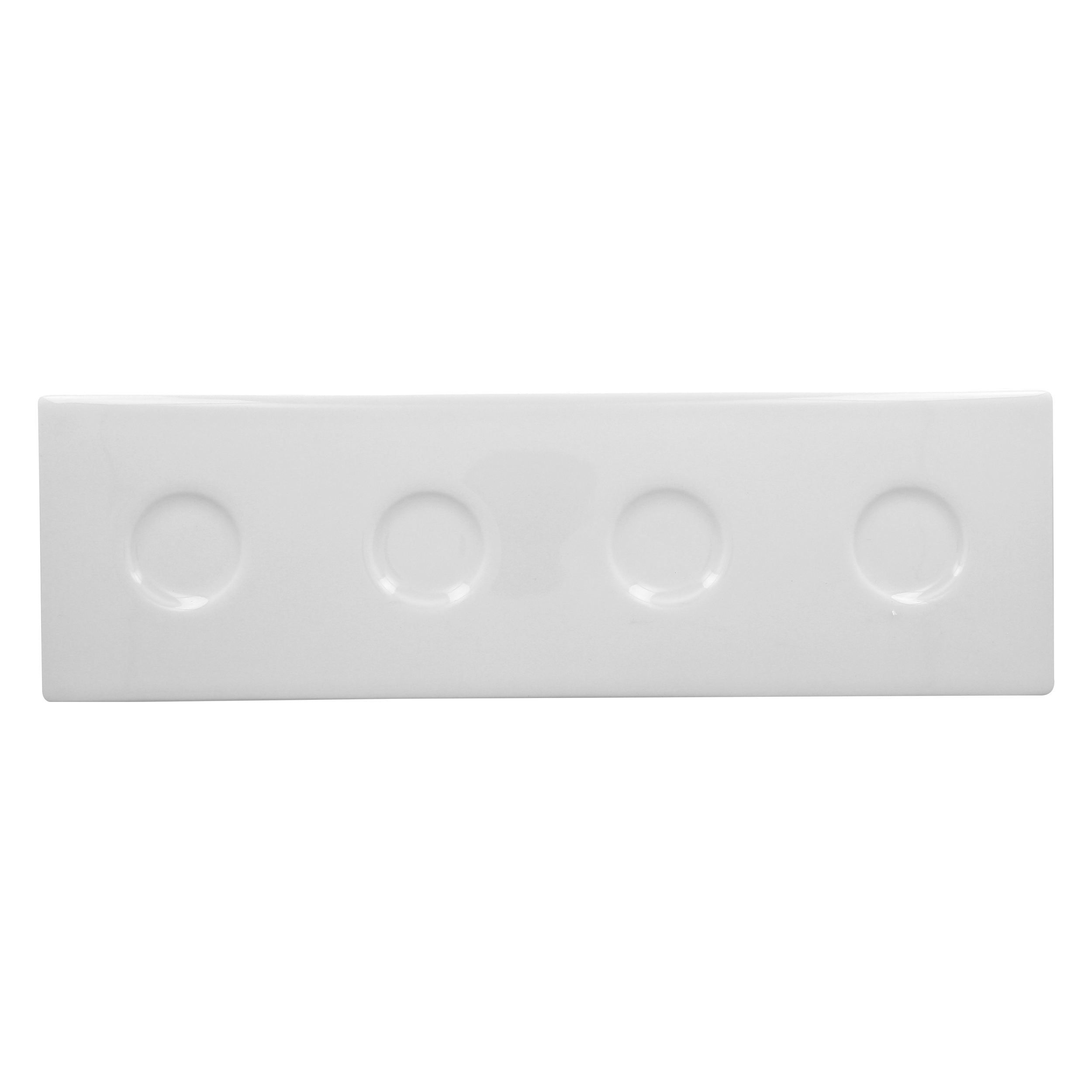 Platte rechteckig Mustard 36,9x11x1,8cm ALLSPICE