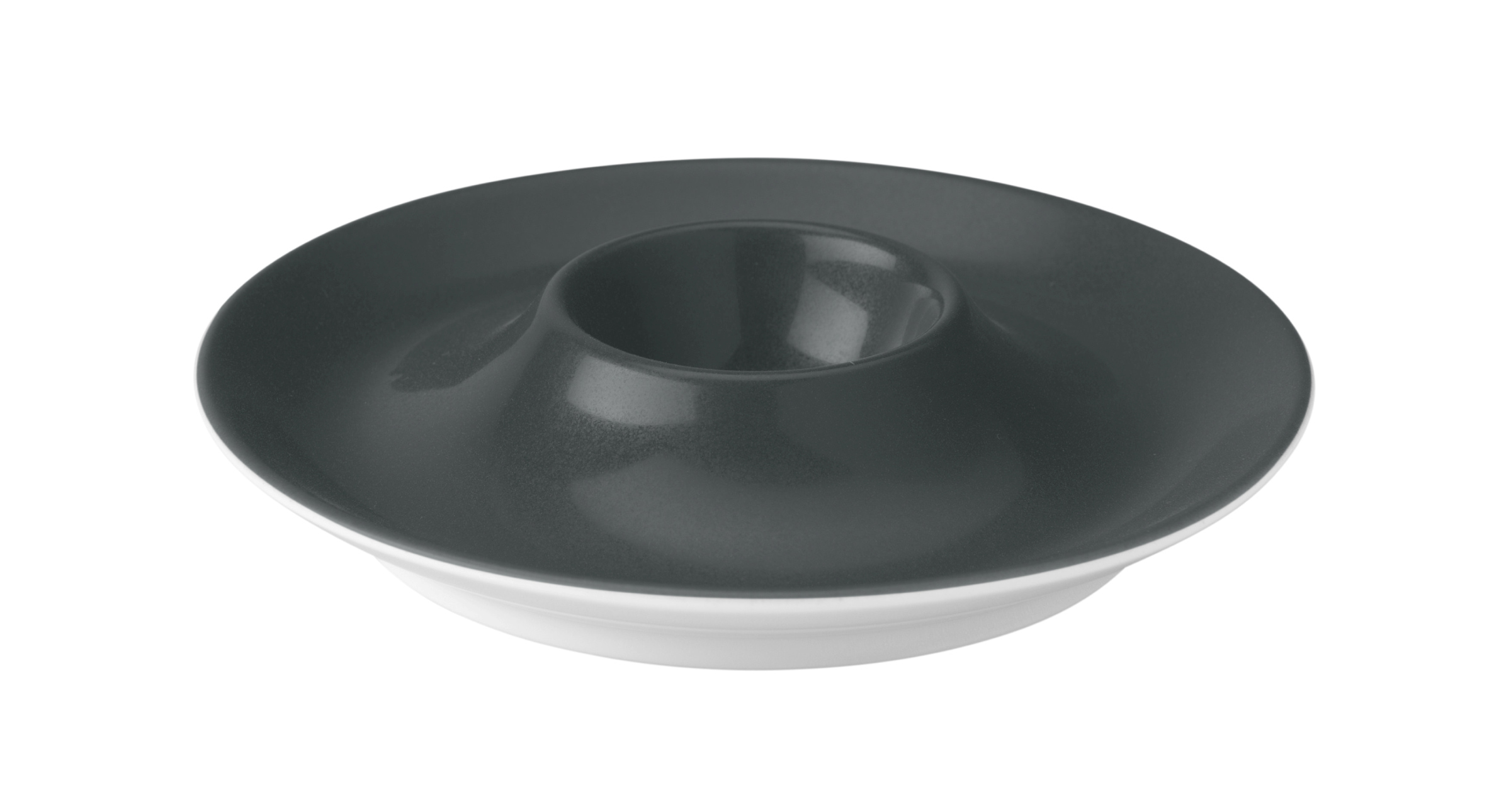 Eierbecher mit Ablage 12,5cm COUP FINE DINING anthrazit