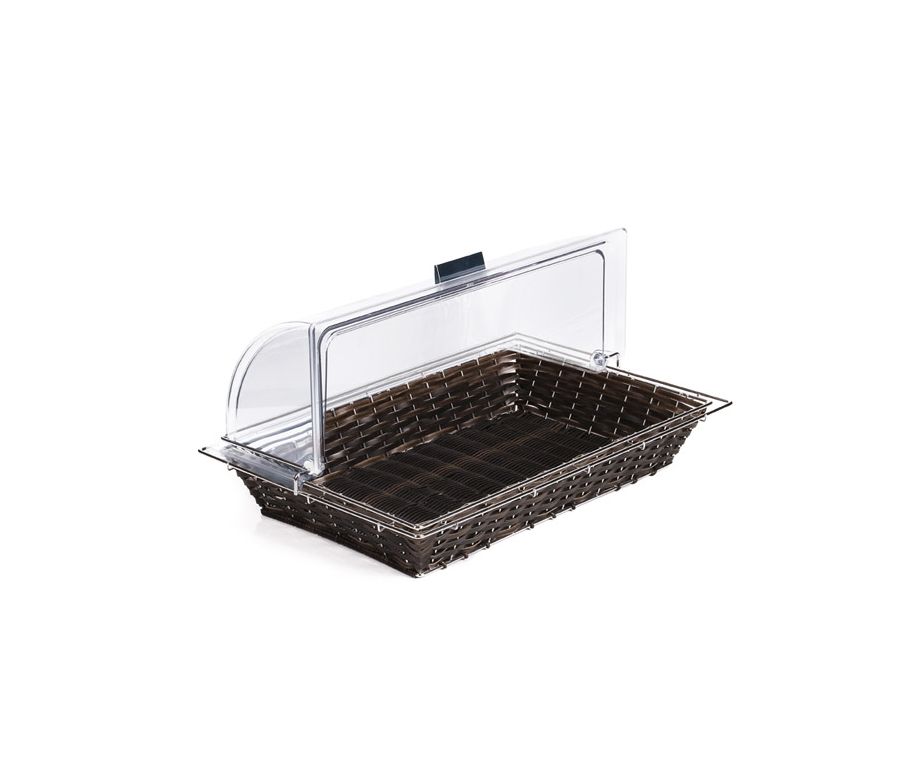 Buffet-Korb ohne Haube 56,5x36cm H:10cm ECONOMIC dunkelbraun