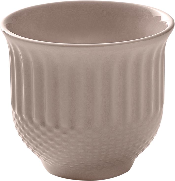 Espressotasse Relief blush 0,08l PINE