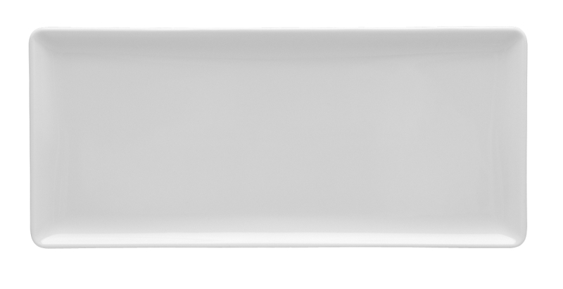 Platte flach 29x13cm SMART weiß