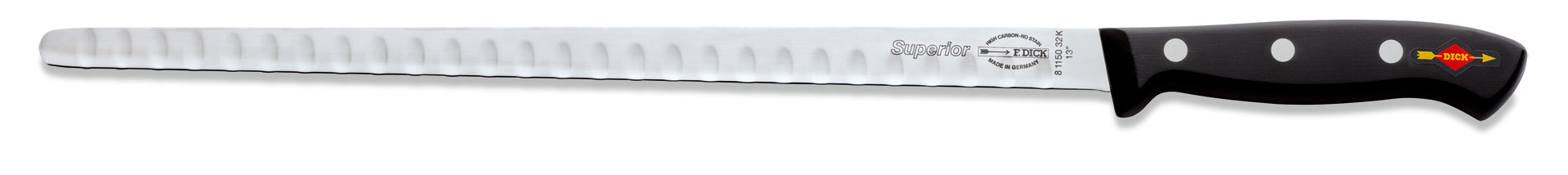 Lachsmesser Kullenschliff 32cm DICK SUPERIOR Lachsmesser Kullenschliff 32cm DICK SUPERIOR