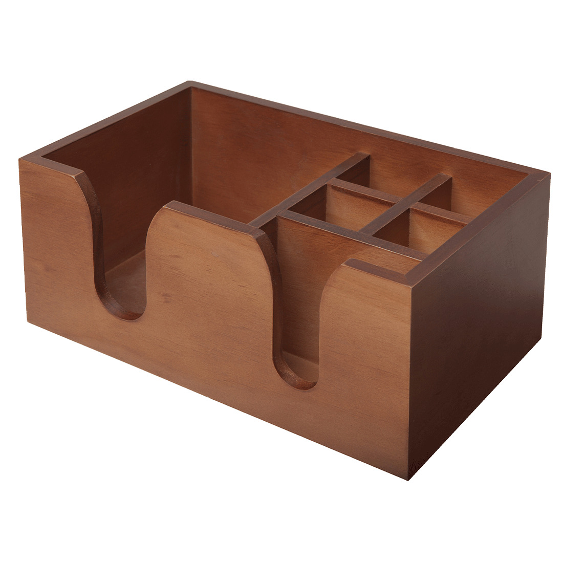 Bar Caddy Walnussholz 6-teilig