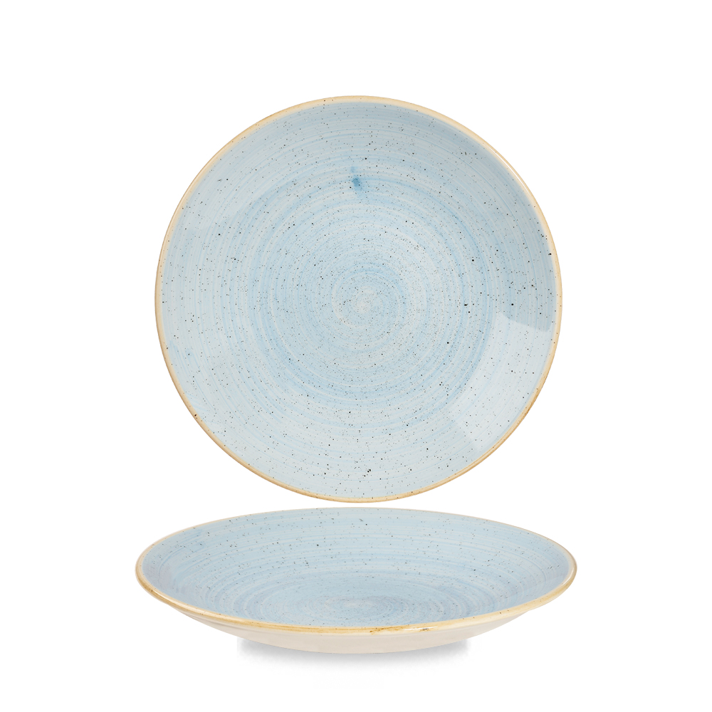 Teller tief coup 28,1cm STONECAST duck egg blue