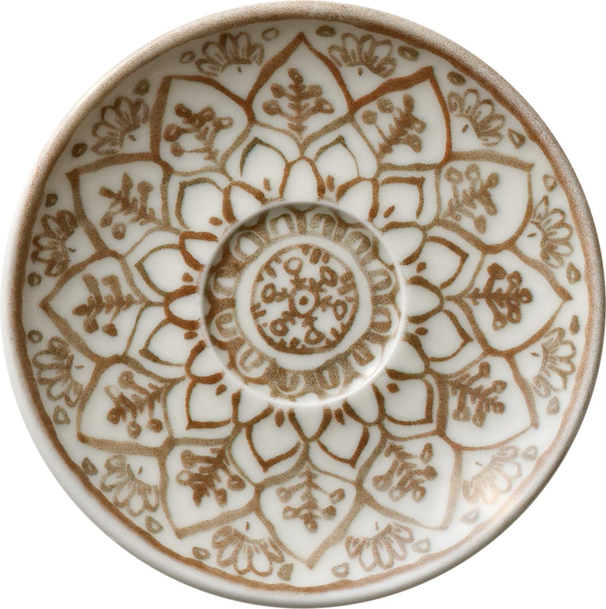 Kaffeeuntertasse rund sienna 12cm SOULMATE