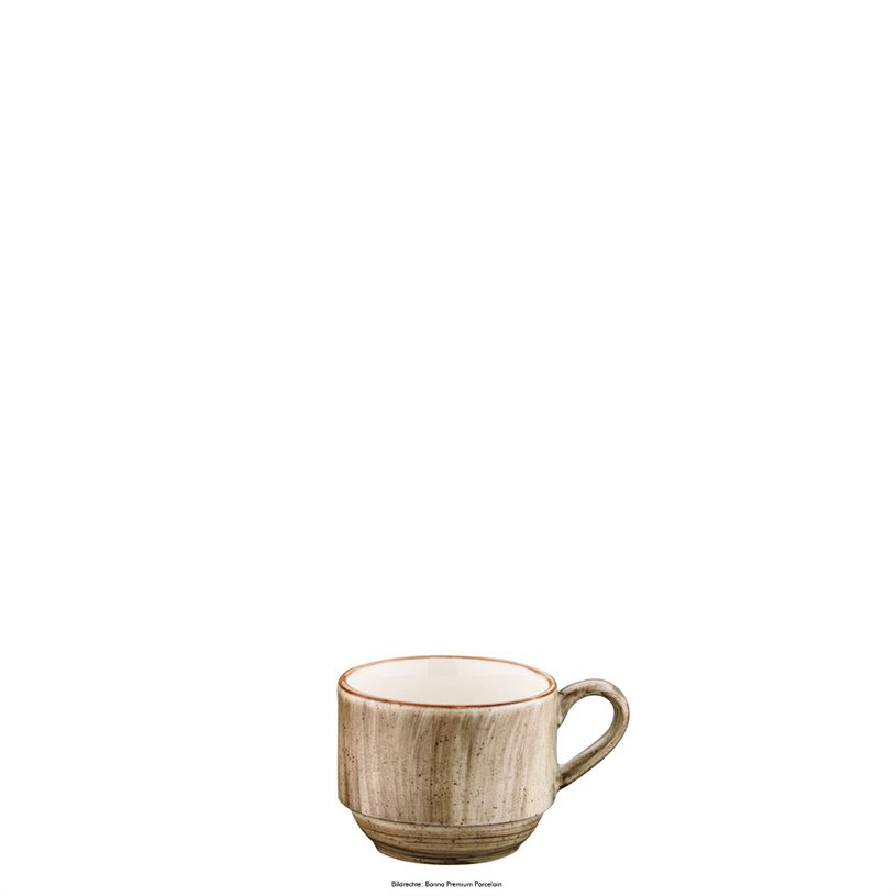 Kaffeetasse stapelbar 0,21l AURA TERRAIN BANQUET