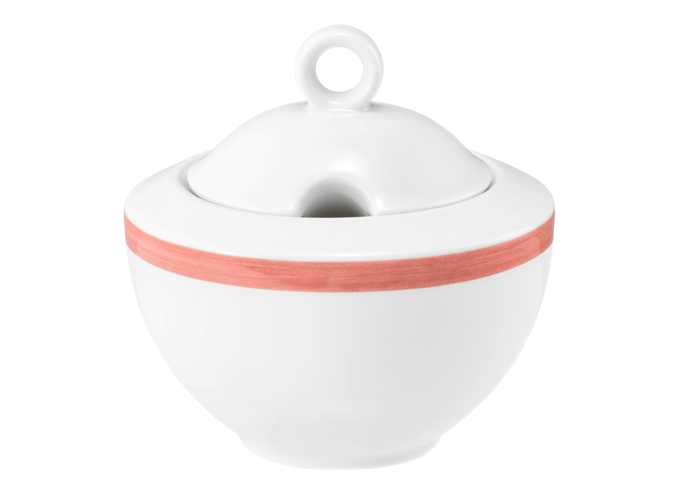 Zuckerdose rund 2 0,28l COMMUNITY pinselband rot