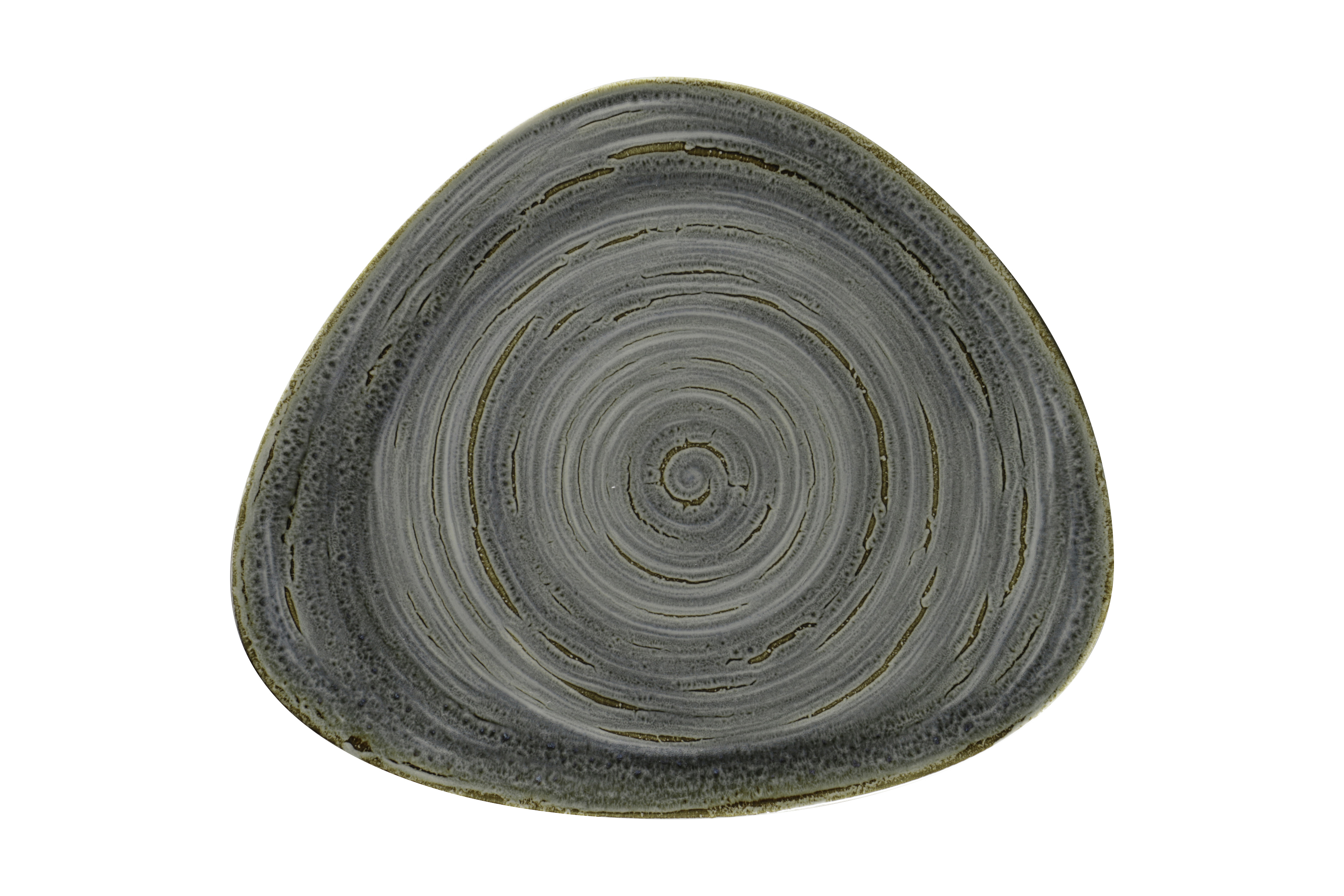 159518 Teller organisch 31,7x26,6cm RAKSTONE SPOT peridot green