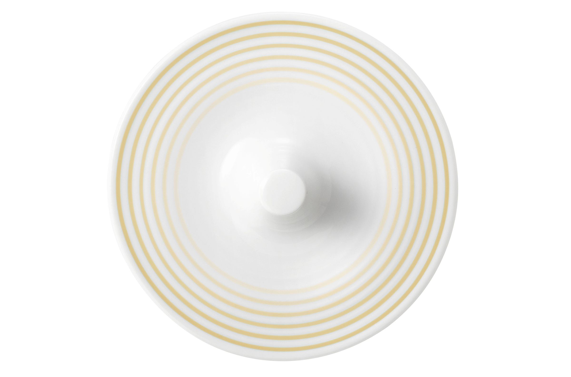 Teekannen-Deckel mit Relief 1 BLUES sandbeige