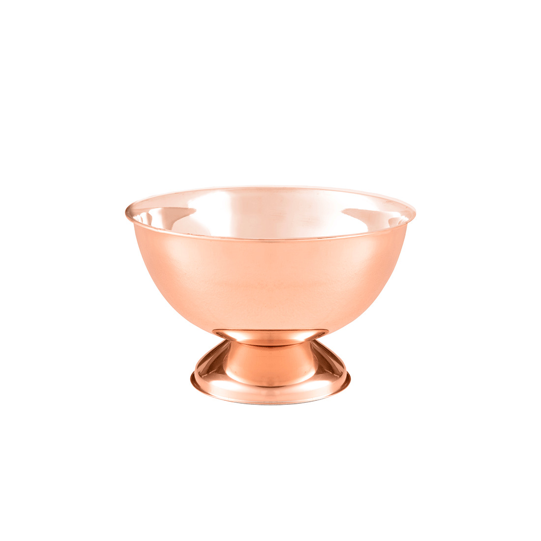 Champagnerkühler Edelstahl kupferfarben