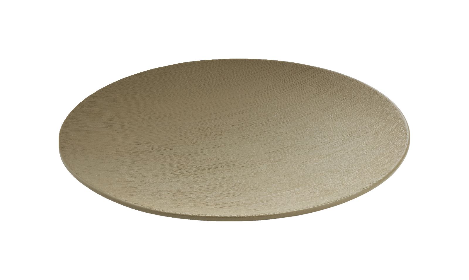 Teller flach rund coup Struktur 17cm BRUSH creme