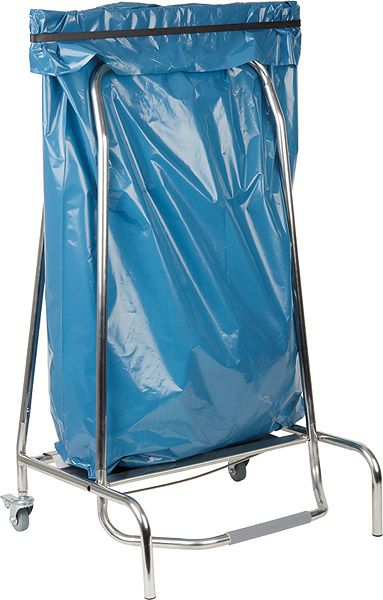 Tret-Müllsackständer 59x43cm H. 96cm bis 120l QUICKSTEP