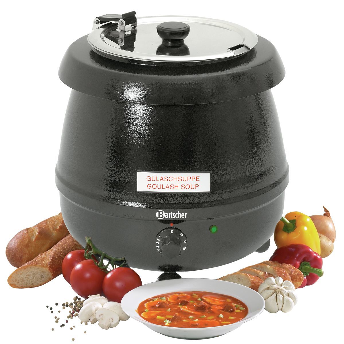 16792 Farmersuppentopf 9l schwarz
