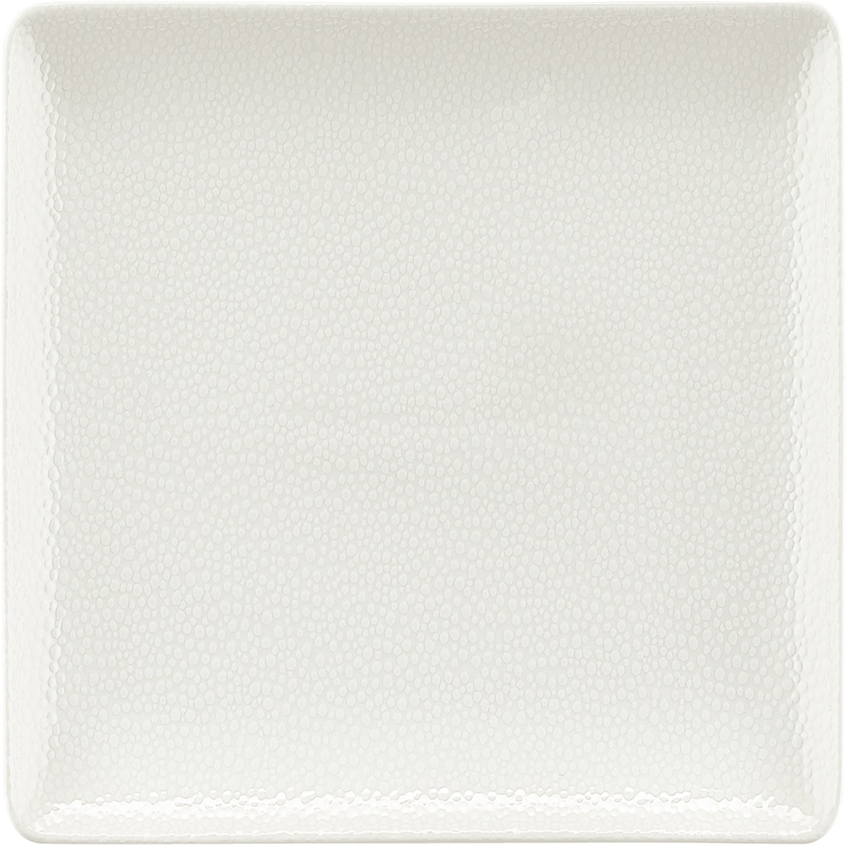 Teller flach quadratisch coup 27x27cm PURITY PEARL light