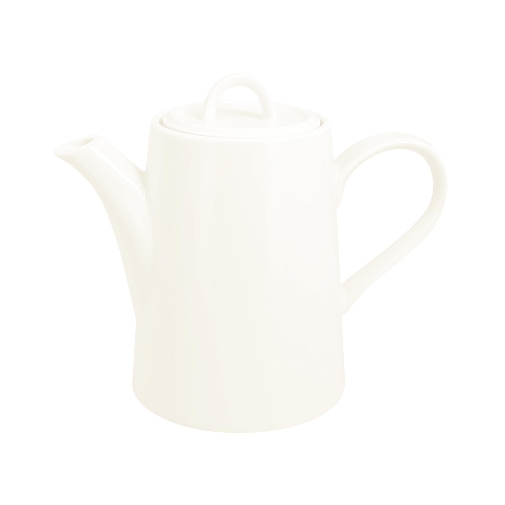 Kaffeekanne mit Deckel Ø10,9cm H15,6cm 0,75L CORE white