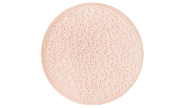 Teller flach coup 16,5cm Vollrelief NORI rosé