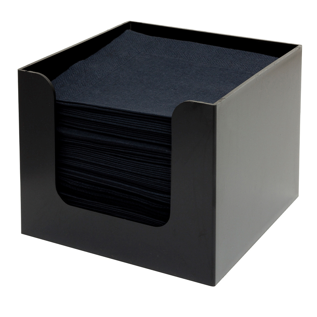 Serviettenhalter Kunststoff schwarz