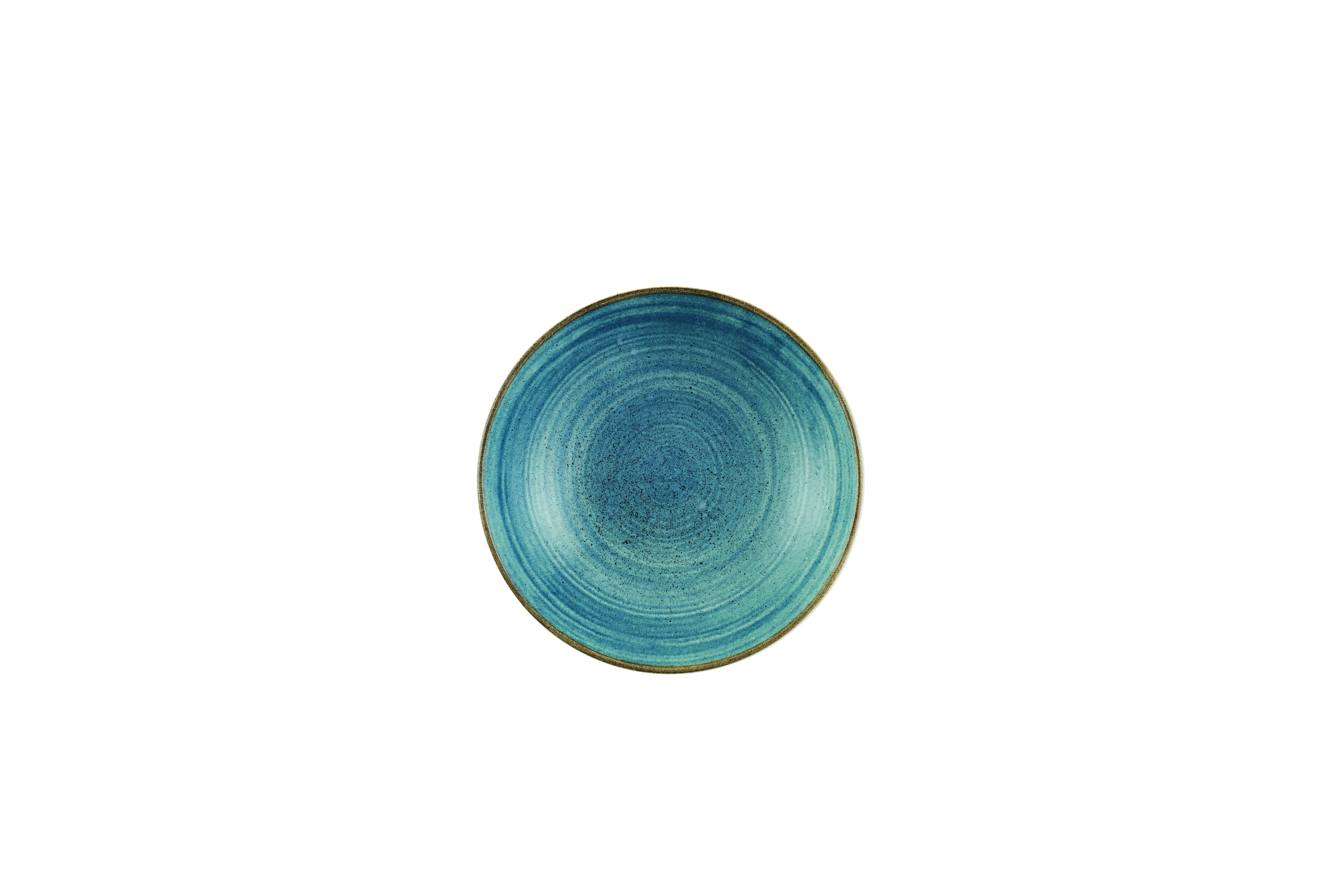 Teller tief coup 18,2cm  STONECAST RAW teal