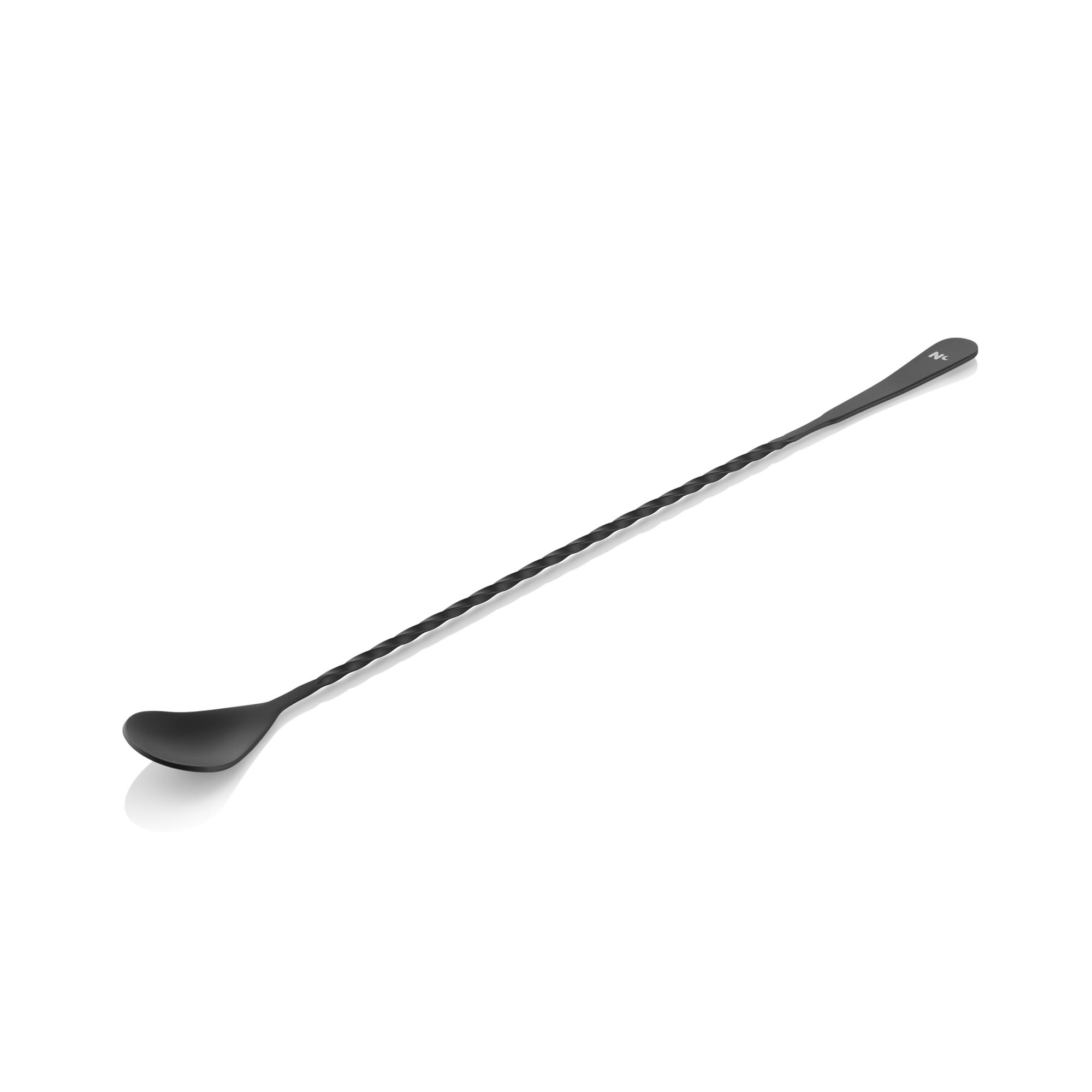 Barlöffel Japanese Style 33,5cm NOCTURN 18/8 schwarz matt
