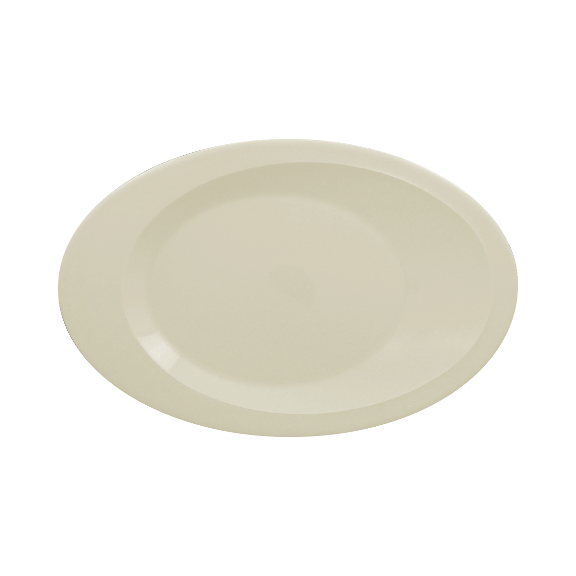 Platte oval 34x22x2,2cm GIRO white