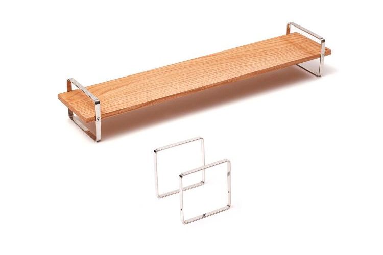 Set Präsentationstisch M + hoher Ring 60x12x12cm BAUHAUS