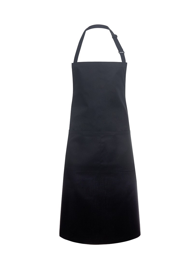 139947_1 3 Stück Latzschürze 75x90cm mit Tasche BASIC schwarz