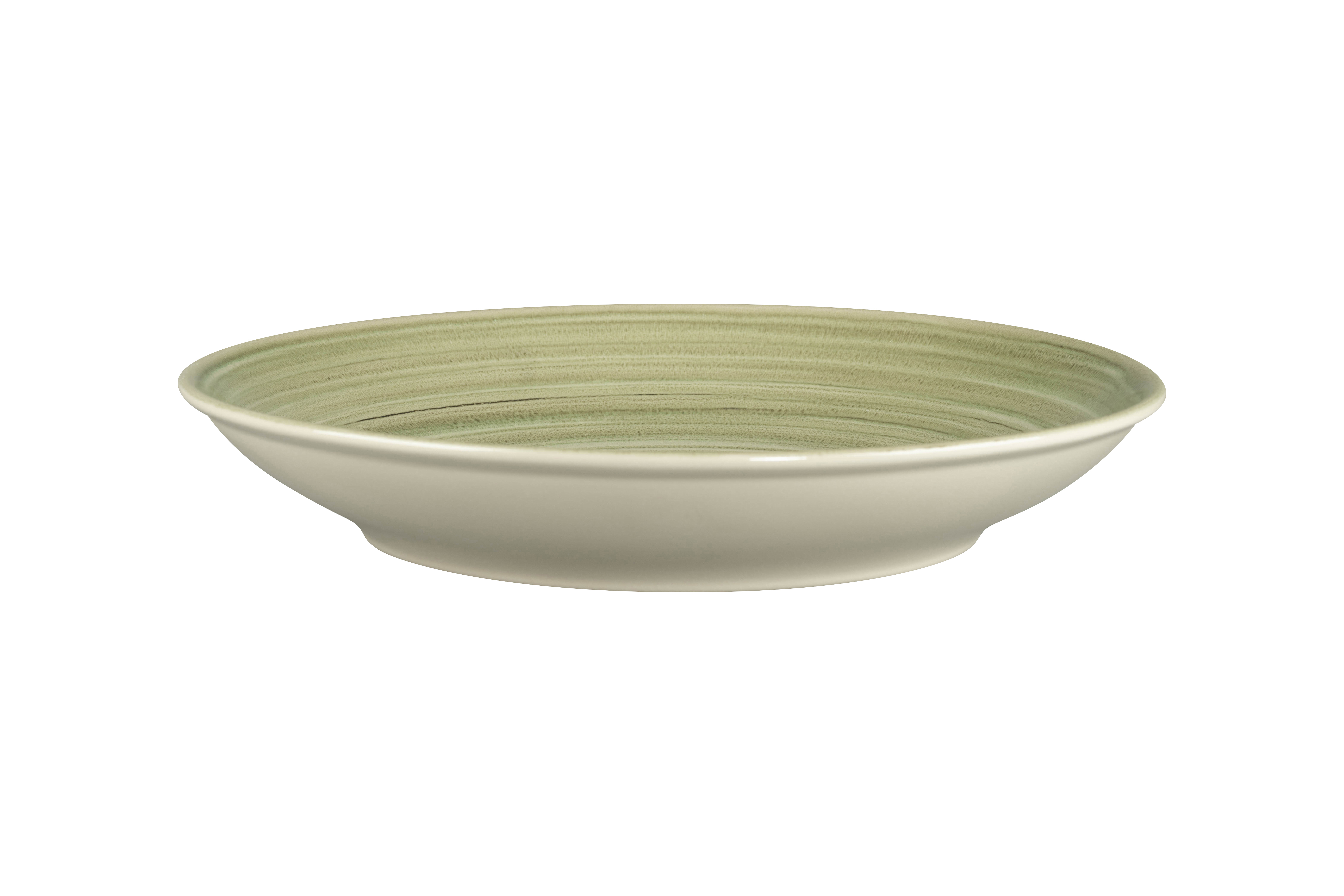 Teller tief coup 28cm RAKSTONE SPOT emerald green