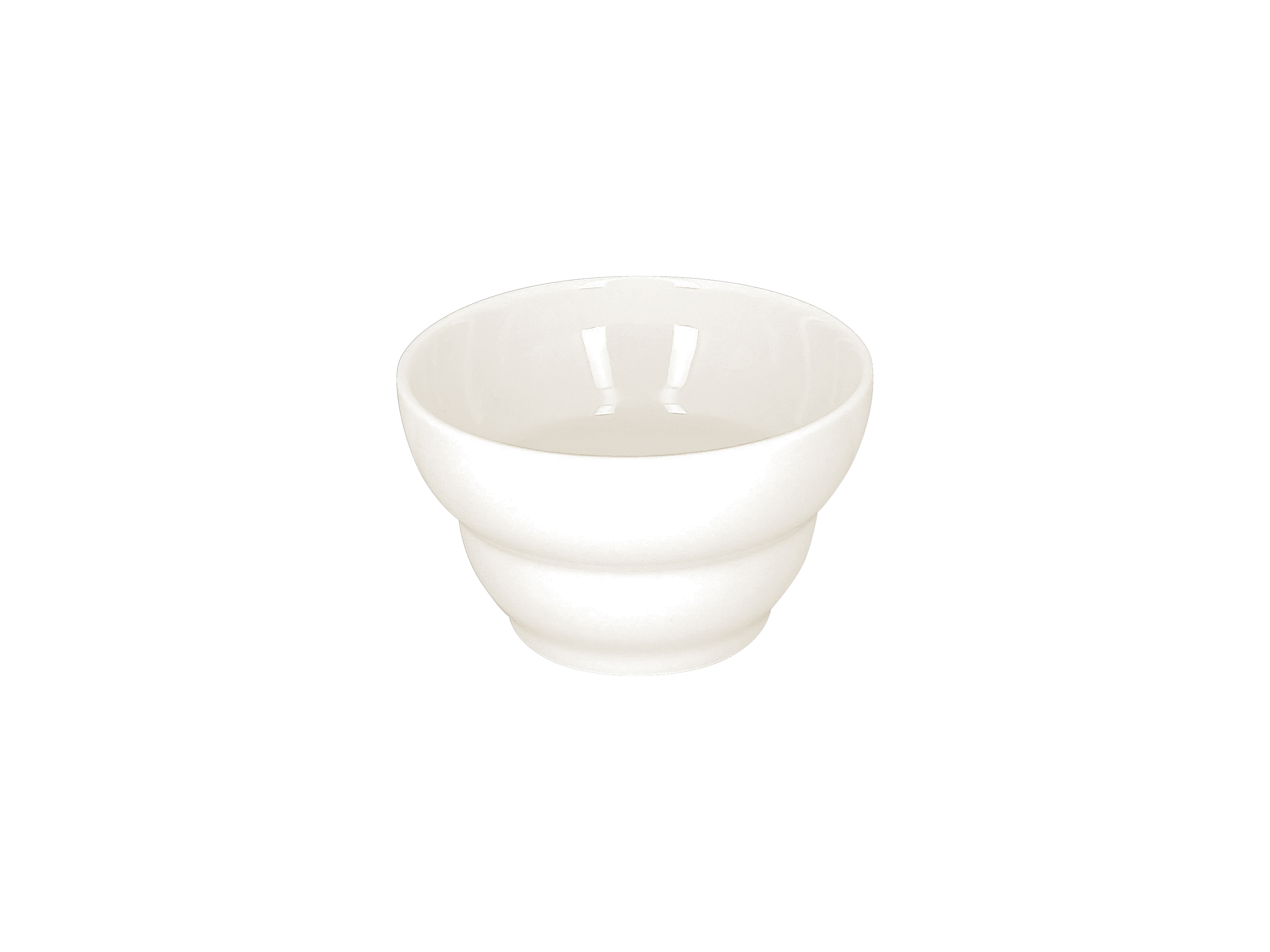 Schale doppelwellig Ø12,5cm H7,5cm 0,44L AUREA white