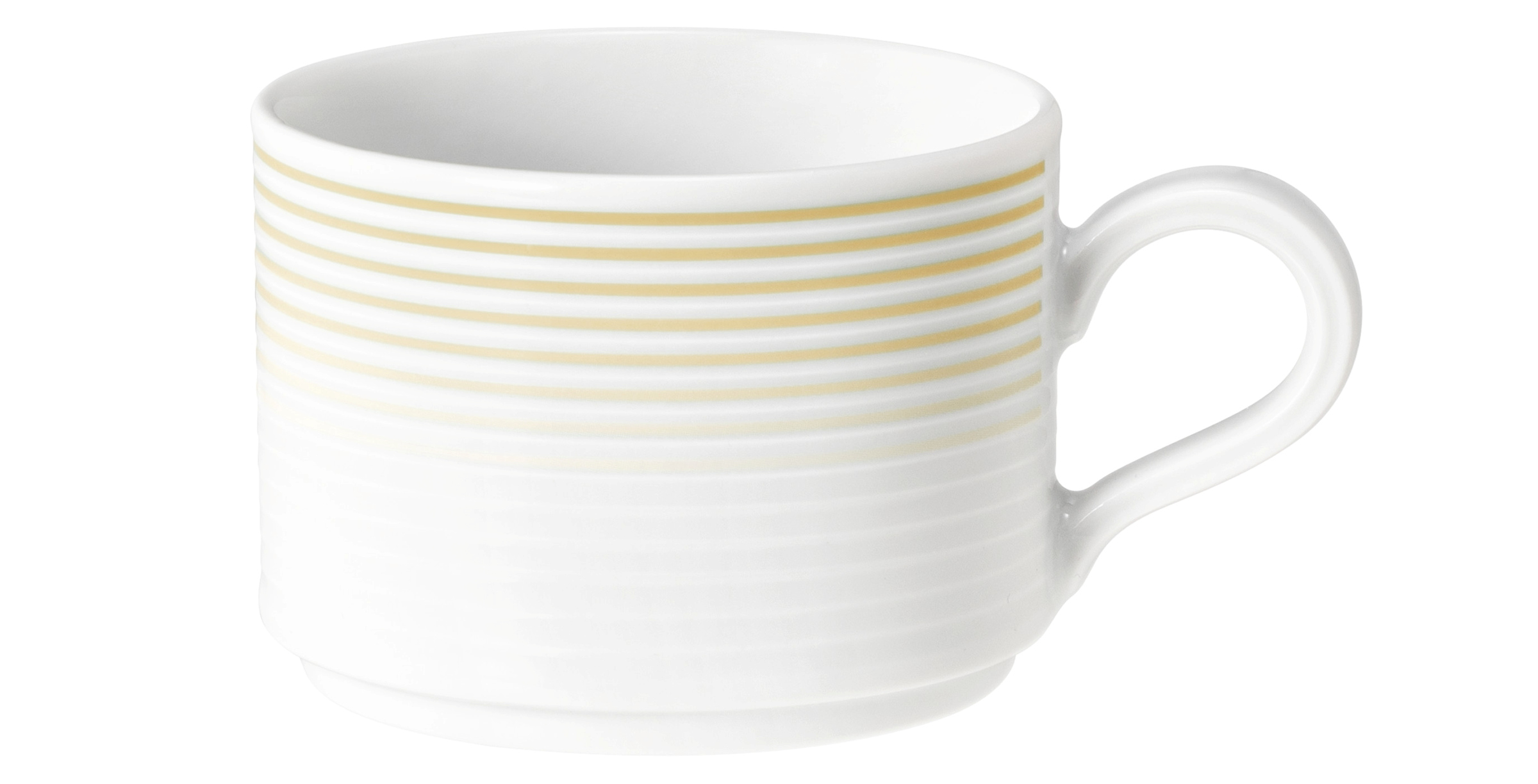 Kaffeetasse rund mit Relief 1 0,18l BLUES sandbeige