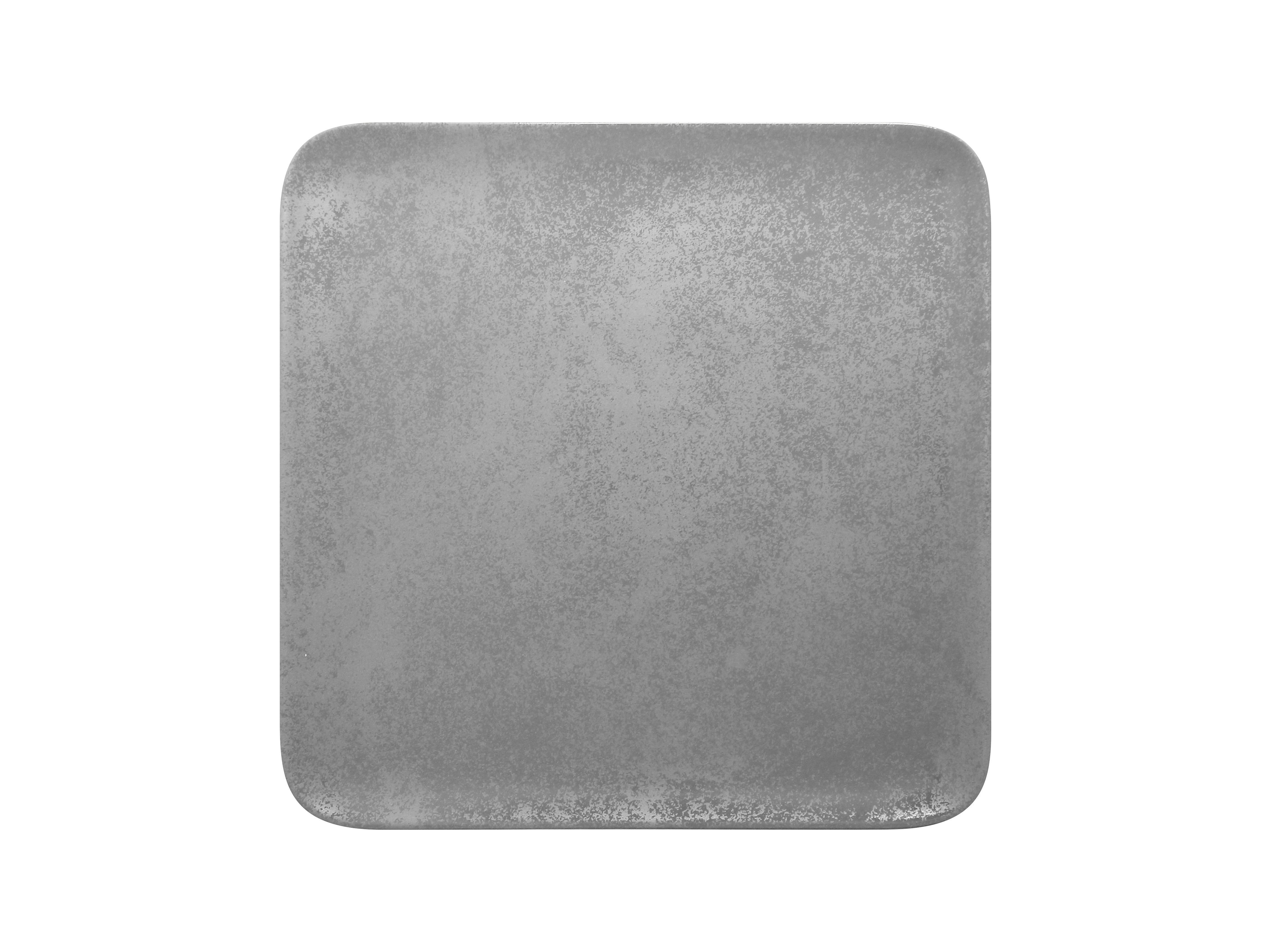 Teller 30x30cm FUSION SHALE grau