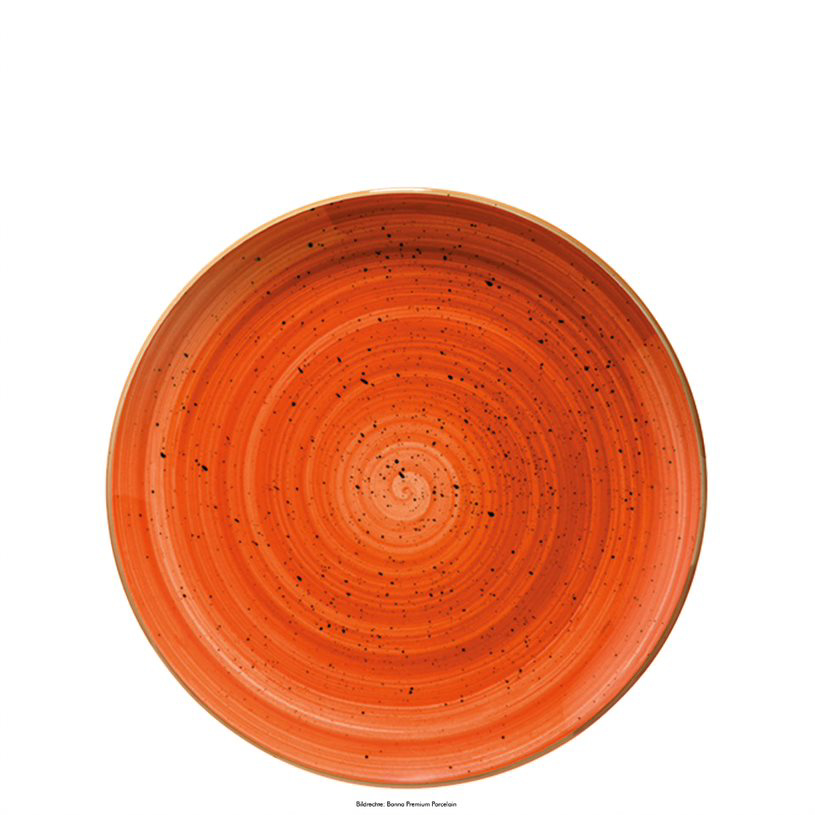 Teller flach 25cm AURA TERRACOTTA GOURMET