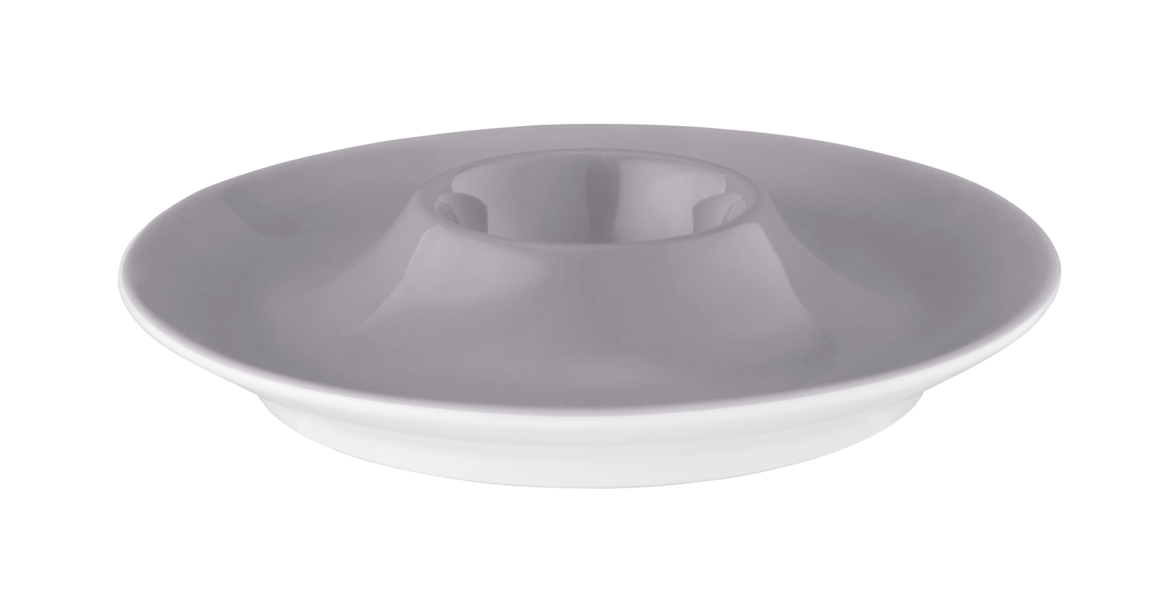 Eierbecher mit Ablage 12,5cm COUP FINE DINING grau