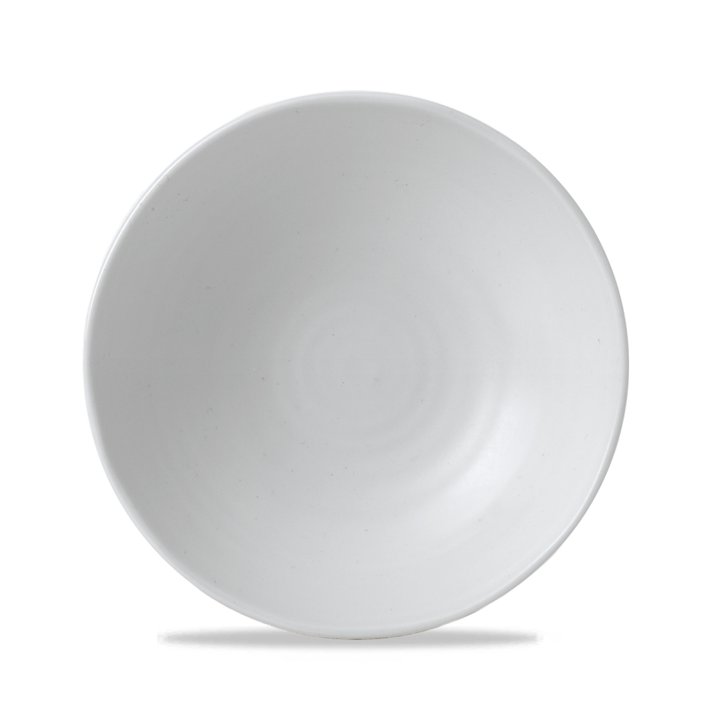 151250 Teller Organic coup 27cm DUDSON WHITE white