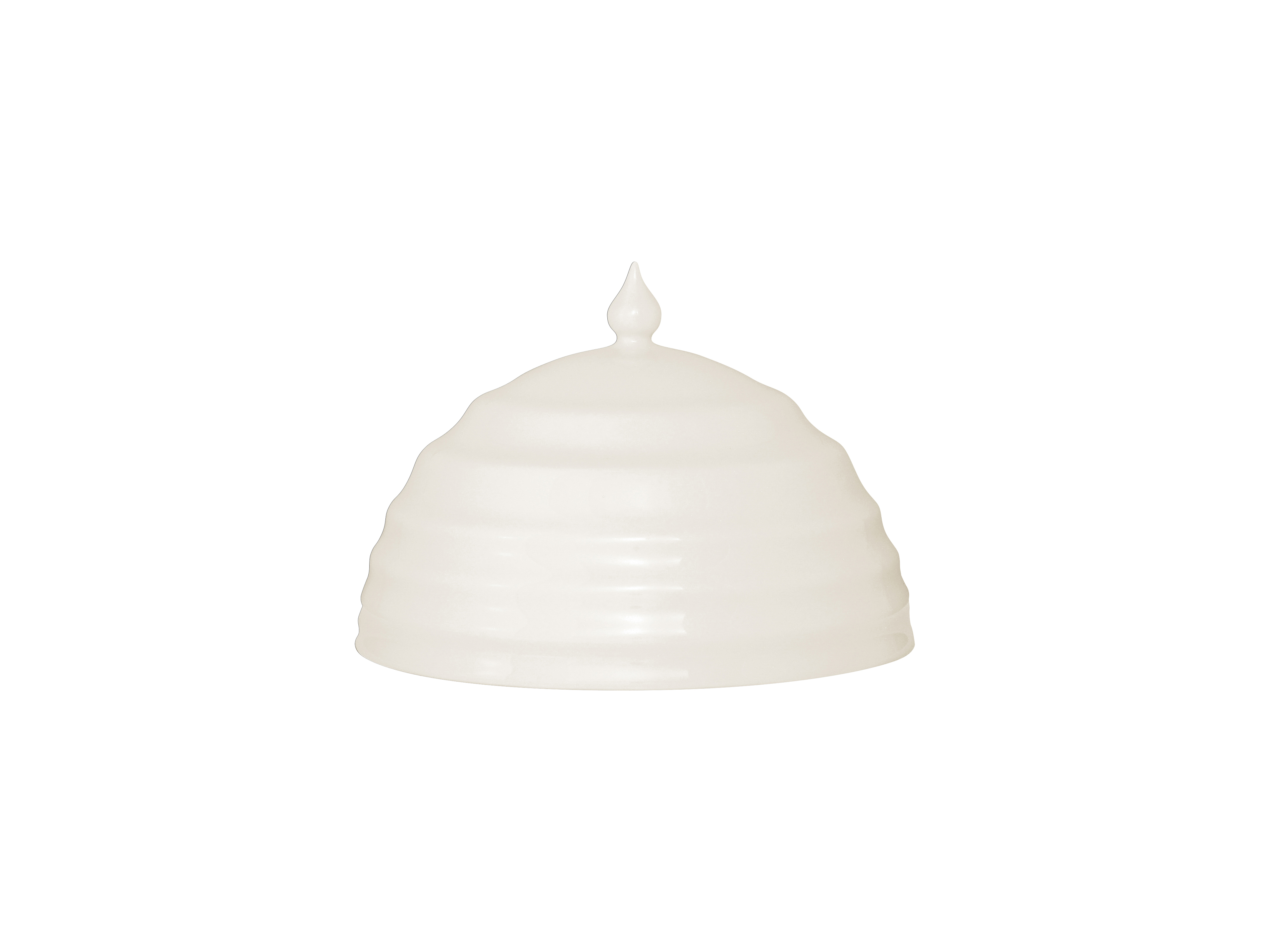 Cloche Topfen Ø18cm H13cm HIDE white