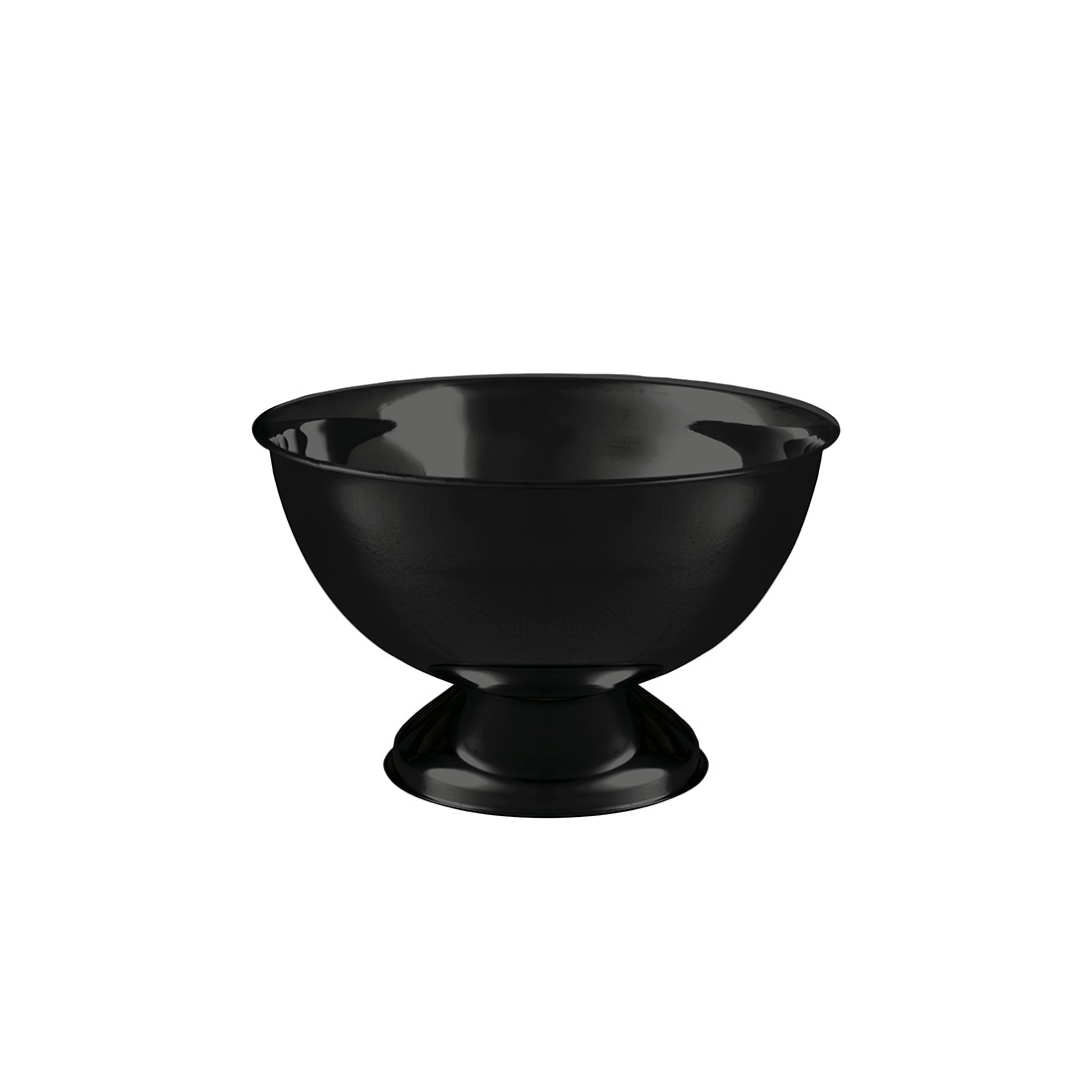 Champagnerkühler Edelstahl schwarz