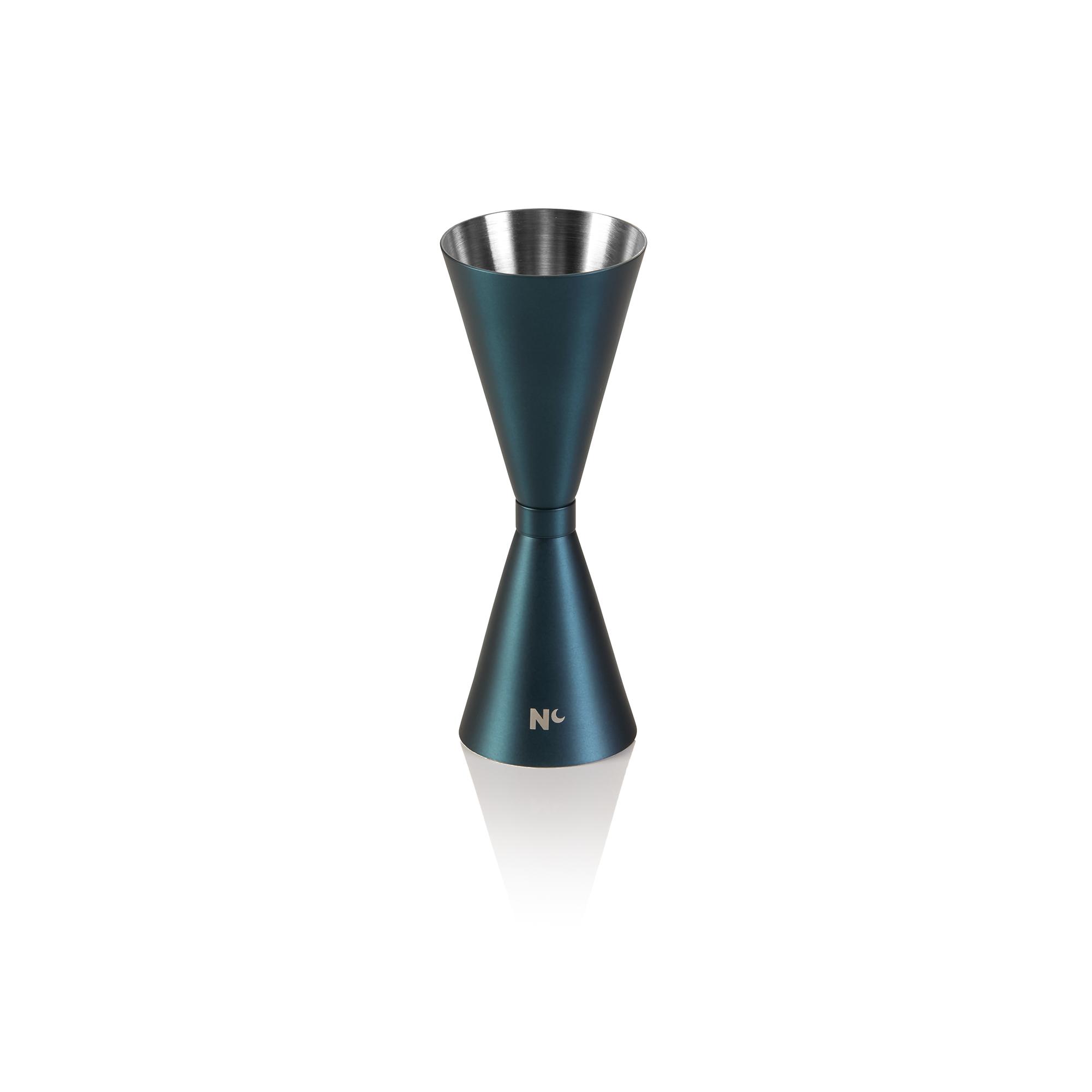 Slim Jigger 5cl Ø4,5cm H12cm NOCTURN 18/8 blau matt
