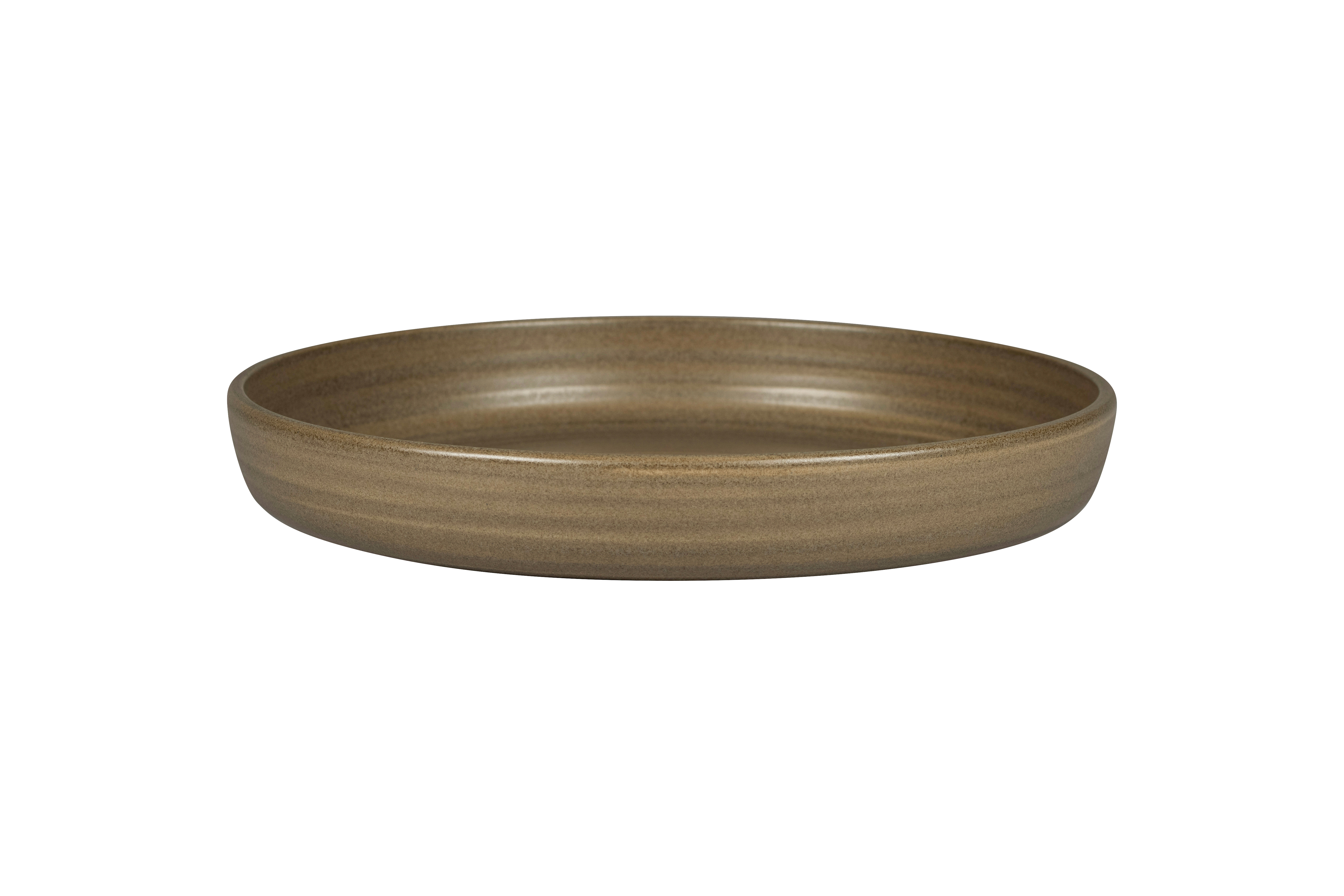 Teller tief rund Ø27,8cm H4,6cm 1900ml EASE SELVA dark brown
