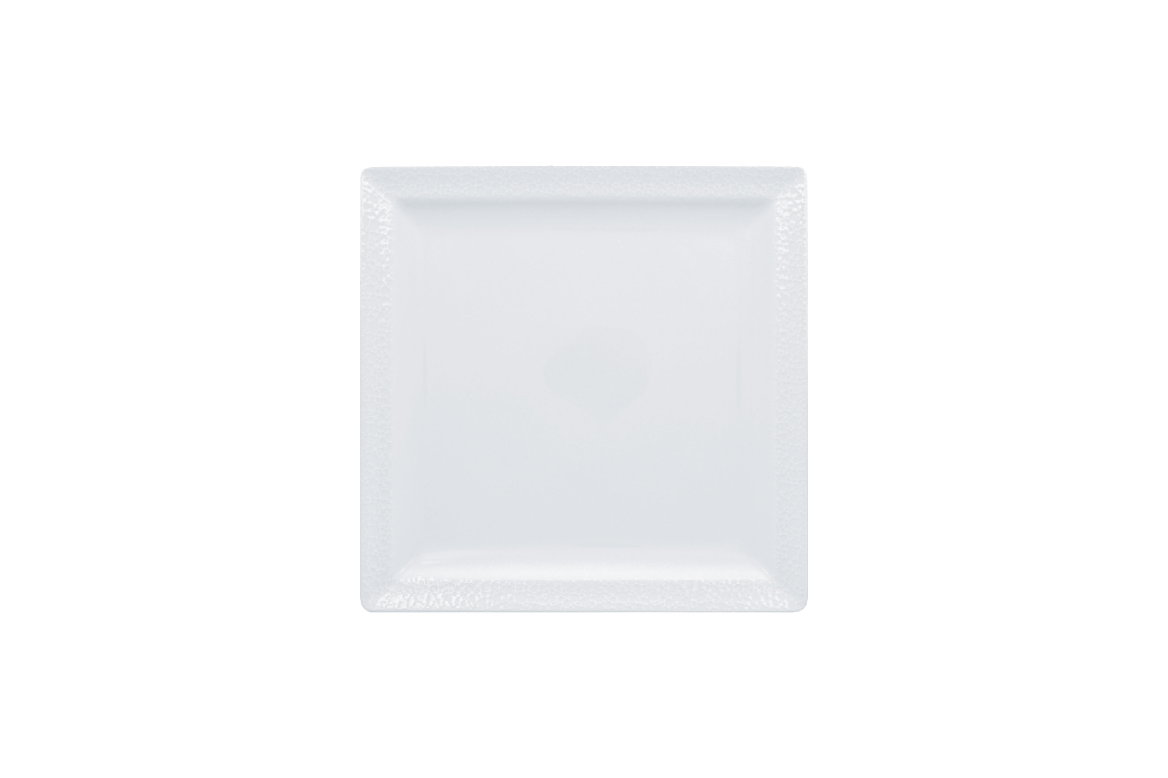 Teller flach quadratisch 24,3x24,3x2,4cm CHARM white