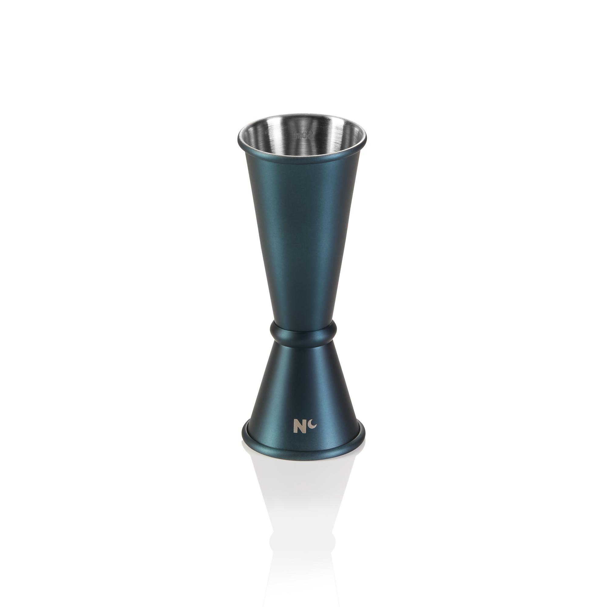Jigger Japanese Style 2,5/5cl Ø4,5cm H11cm NOCTURN 18/8 blau matt